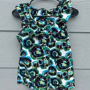 Banana republic ruffle shirt